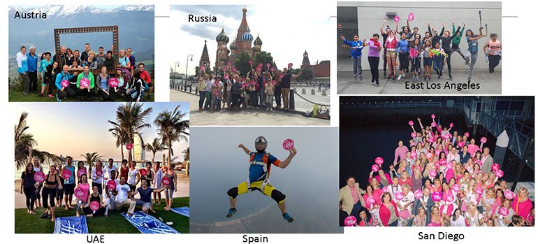 Tour du monde des activités 2017 du Global Wellness Day Tour du monde des activités 2017 du Global Wellness Day