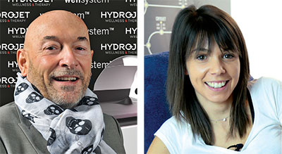 BERTRAND VAILLANT PDG Hydrojet et Cryojet System France & ASTRID BEGUIN Directrice Générale et Ostéopathe D.O. BERTRAND VAILLANT PDG Hydrojet et Cryojet System France & ASTRID BEGUIN Directrice Générale et Ostéopathe D.O.