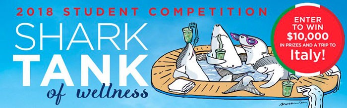 shark tank of wellness banner