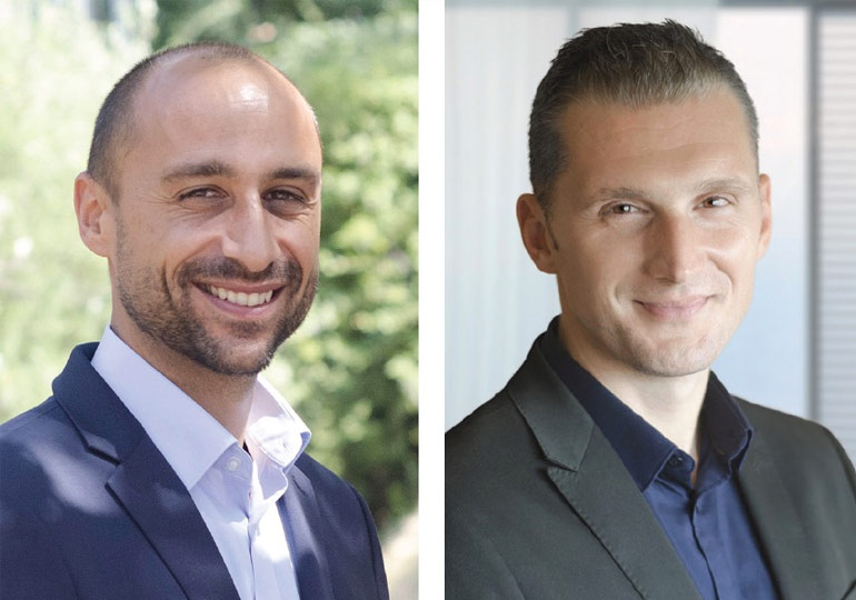 Eric Berger, Directeur Commercial France (à gauche) Maël Mourgues, Responsable Trade Marketing et L’Institut Thalgo (à droite) Eric Berger, Directeur Commercial France (à gauche) Maël Mourgues, Responsable Trade Marketing et L’Institut Thalgo (à droite)